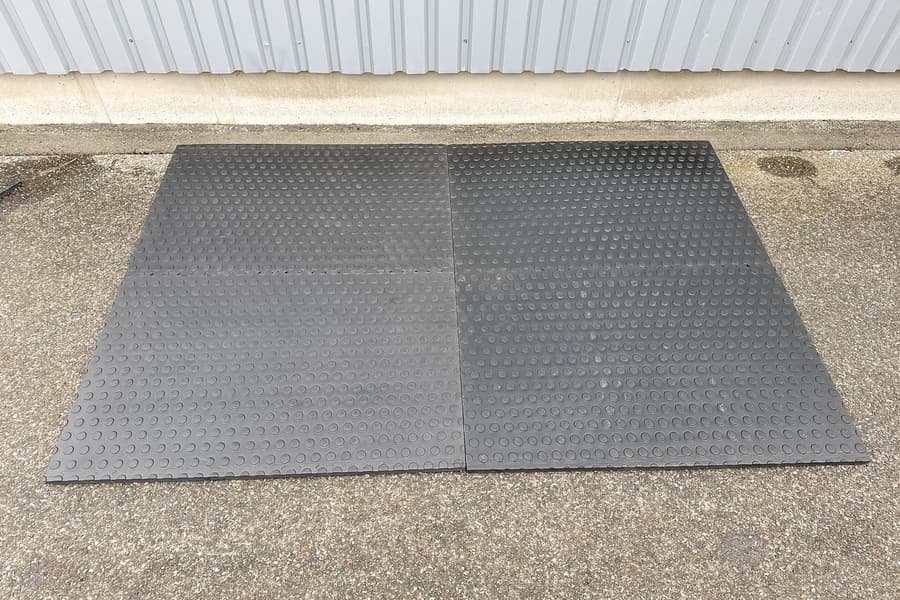 4 EVA Stallmatten, 183x122 cm, 34 mm, ca. 8,9 m2